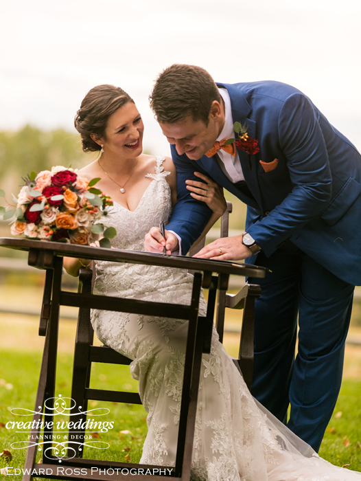Real Wedding: Jordanna and Ian’s Fall Tented Wedding at Rocking R Guest Ranch — photo 5