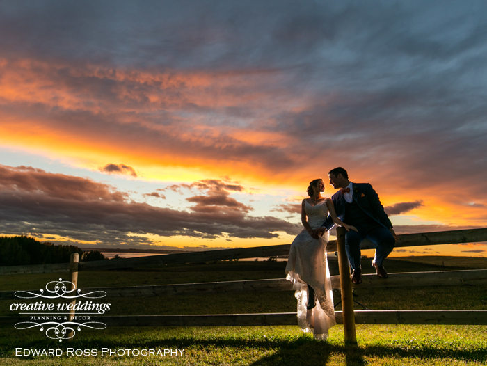 Real Wedding: Jordanna and Ian’s Fall Tented Wedding at Rocking R Guest Ranch — photo 12