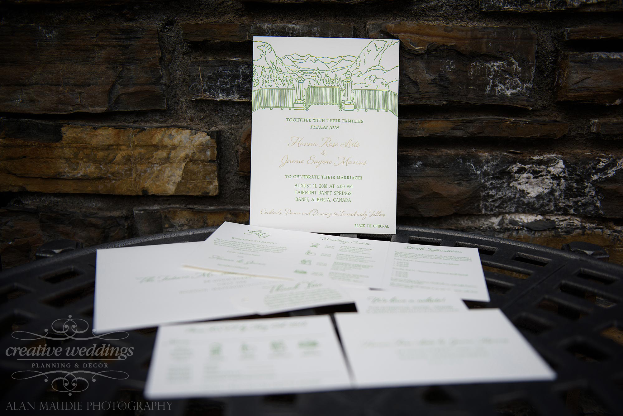 Real Wedding: Hanna and Jamie's Summer Wedding at the Fairmont Banff Springs — photo 10