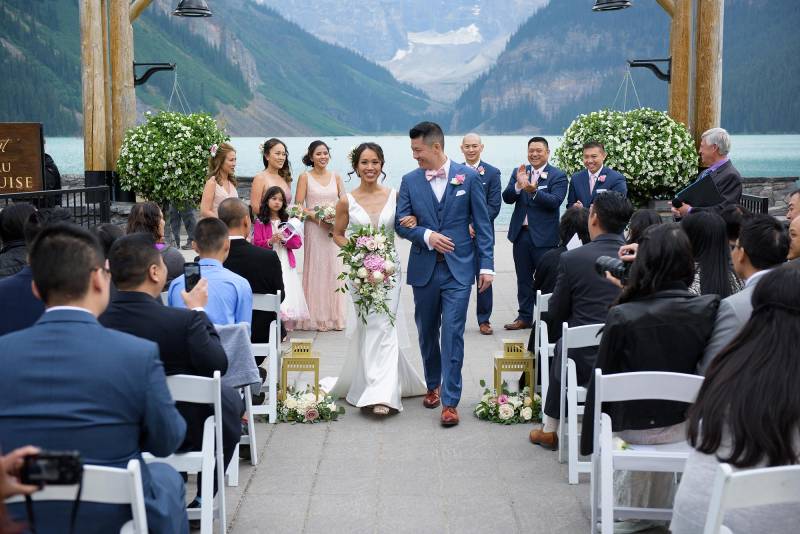Real Wedding Video: Eva and Sammy at Fairmont Chateau Lake Louise