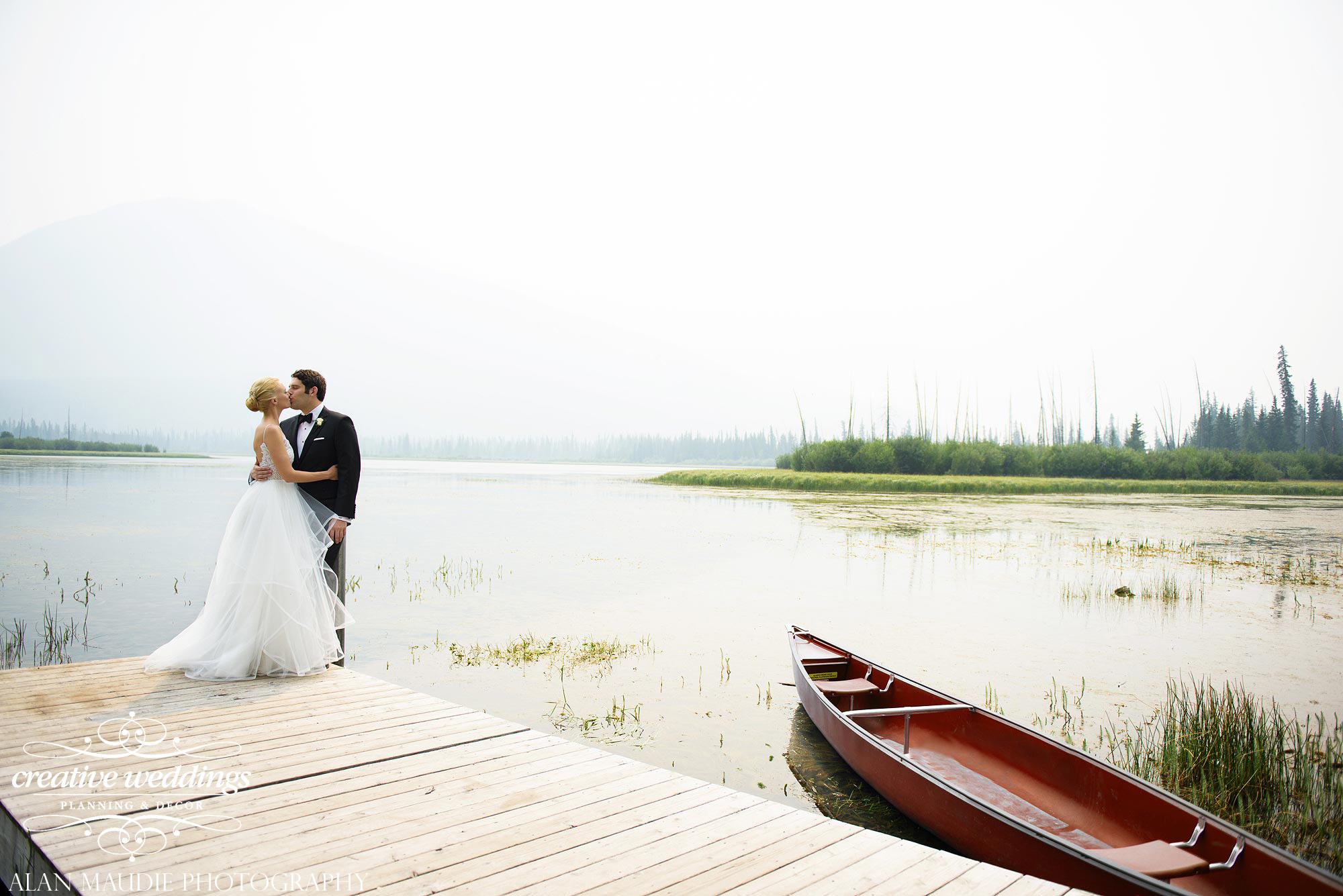 Real Wedding: Hanna and Jamie's Summer Wedding at the Fairmont Banff Springs