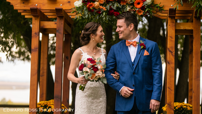 Real Wedding: Jordanna and Ian’s Fall Tented Wedding at Rocking R Guest Ranch